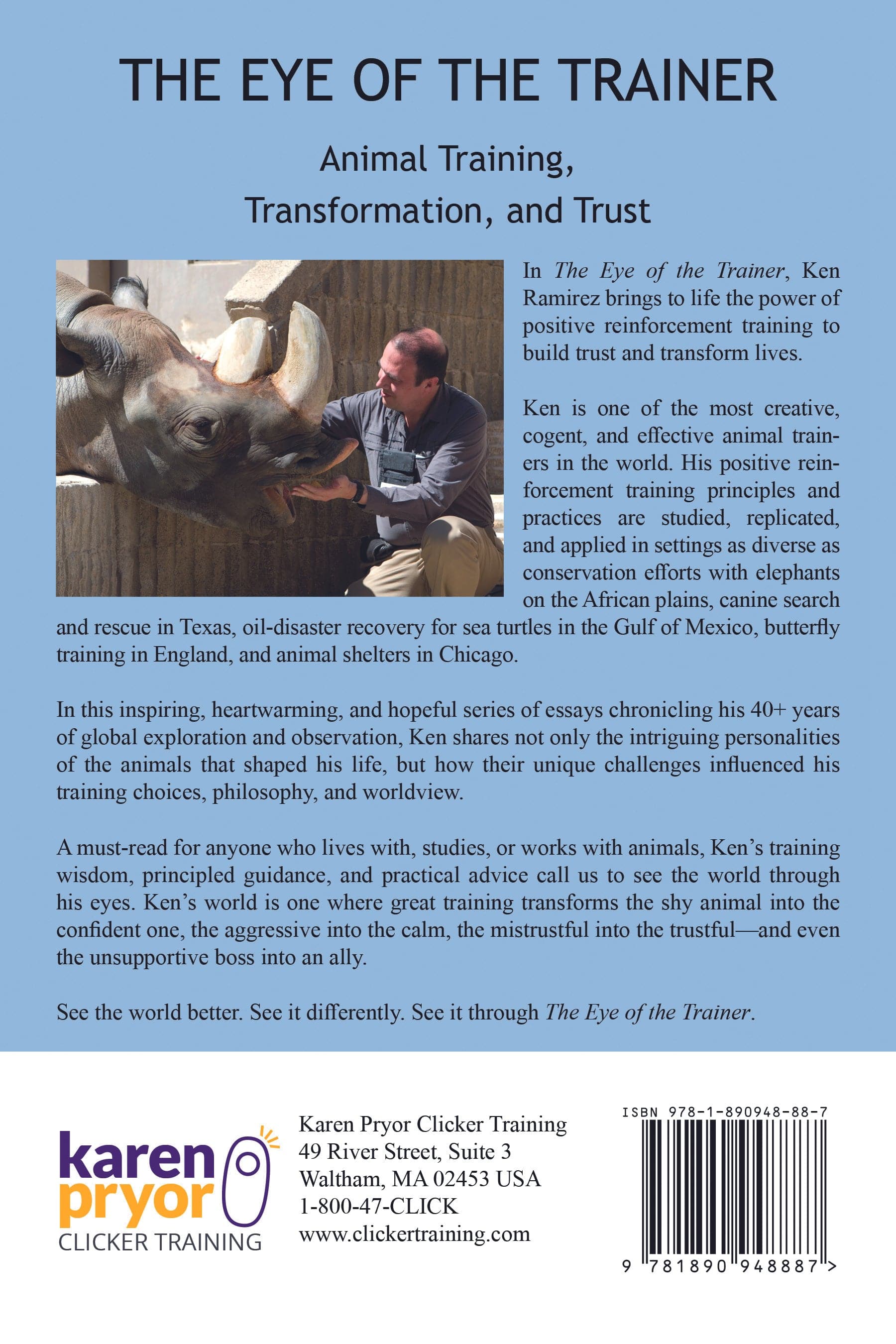 E-BOOK The Eye of the Trainer: Animal Training, Transformation, and Trust by Ken Ramirez