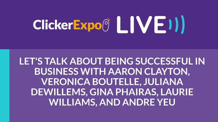 Let's Talk About Being Successful in Business - Video on Demand