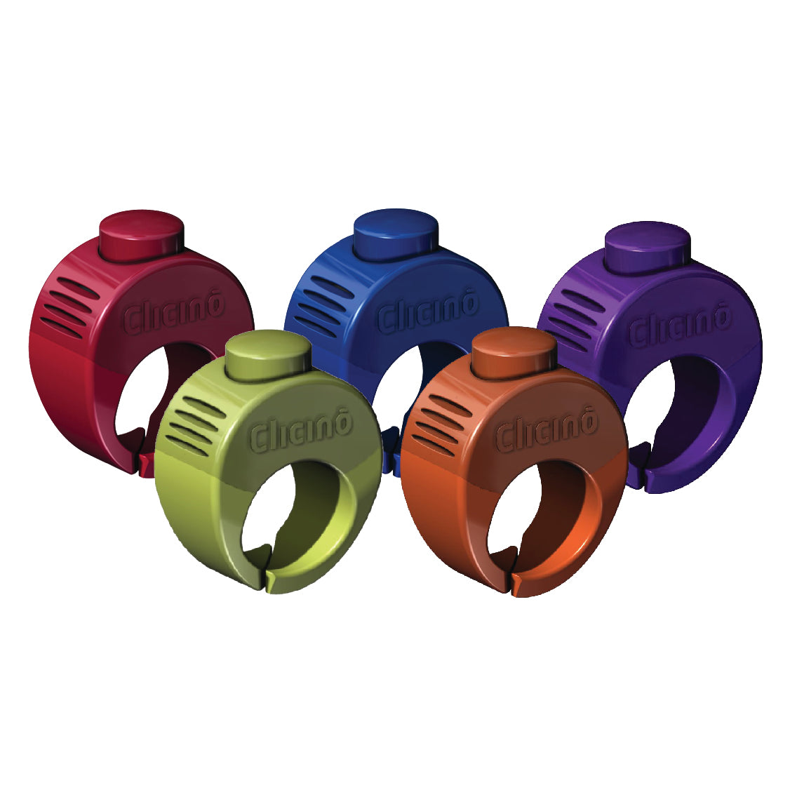 Clicino Clicker Ring - Mixed Size Pack