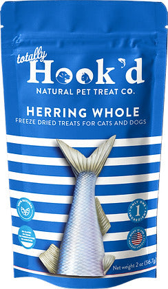 Totally Hook'd Freeze-Dried Herring - Karen Pryor Clicker Training