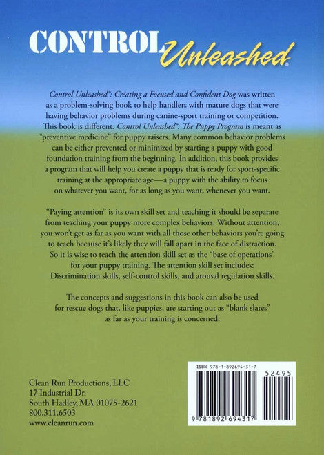 Control Unleashed: The Puppy Program by Leslie McDevitt - Karen