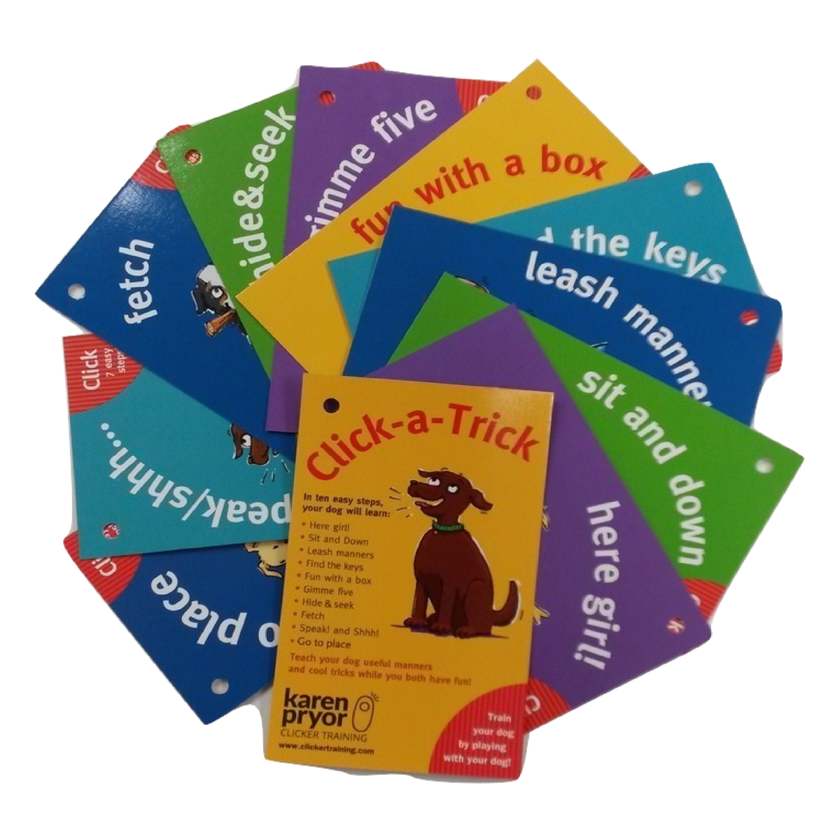 New & Improved! ClickATrick Cards Karen Pryor Clicker Training