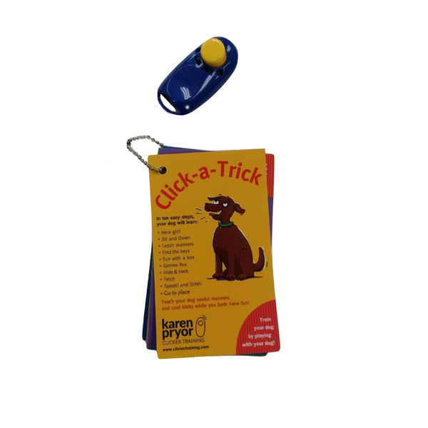 Clicker clearance leash training