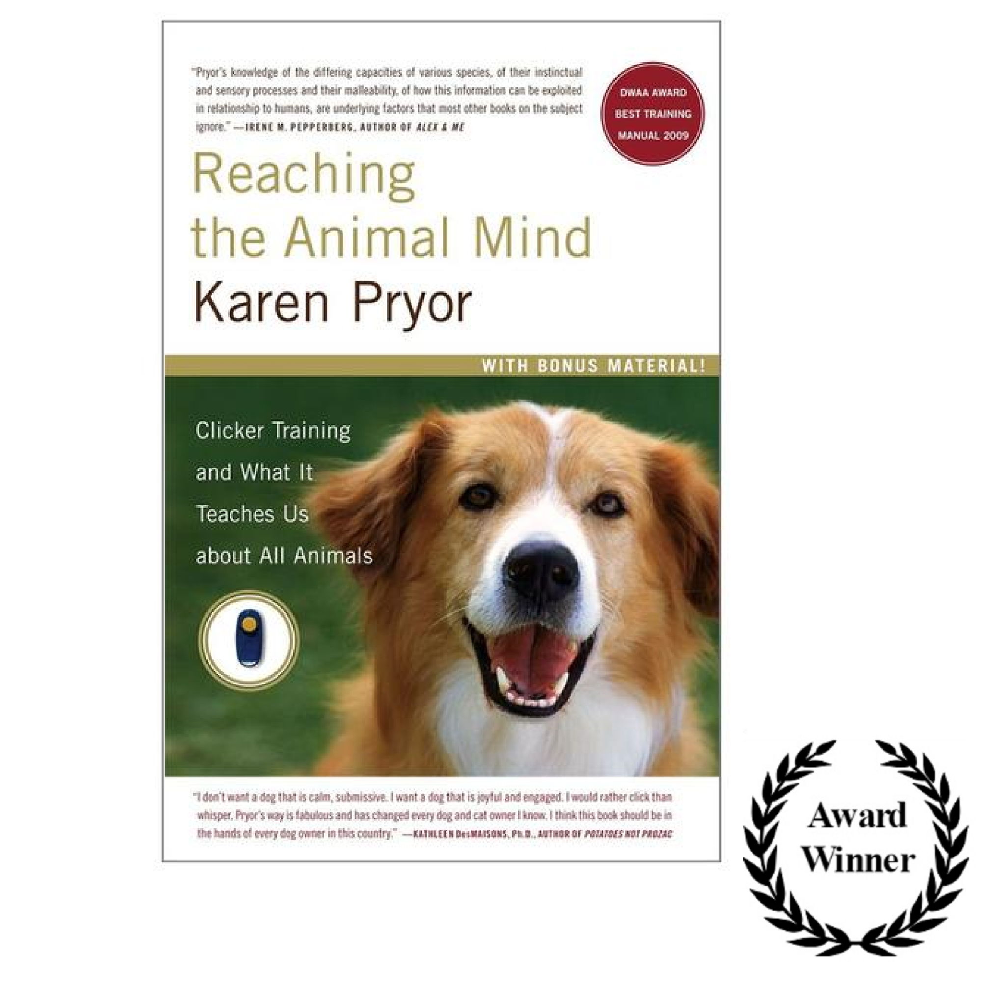Reaching the Animal Mind by Karen Pryor